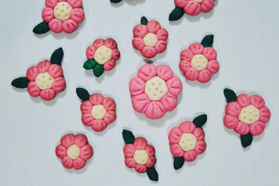 Galletas flores