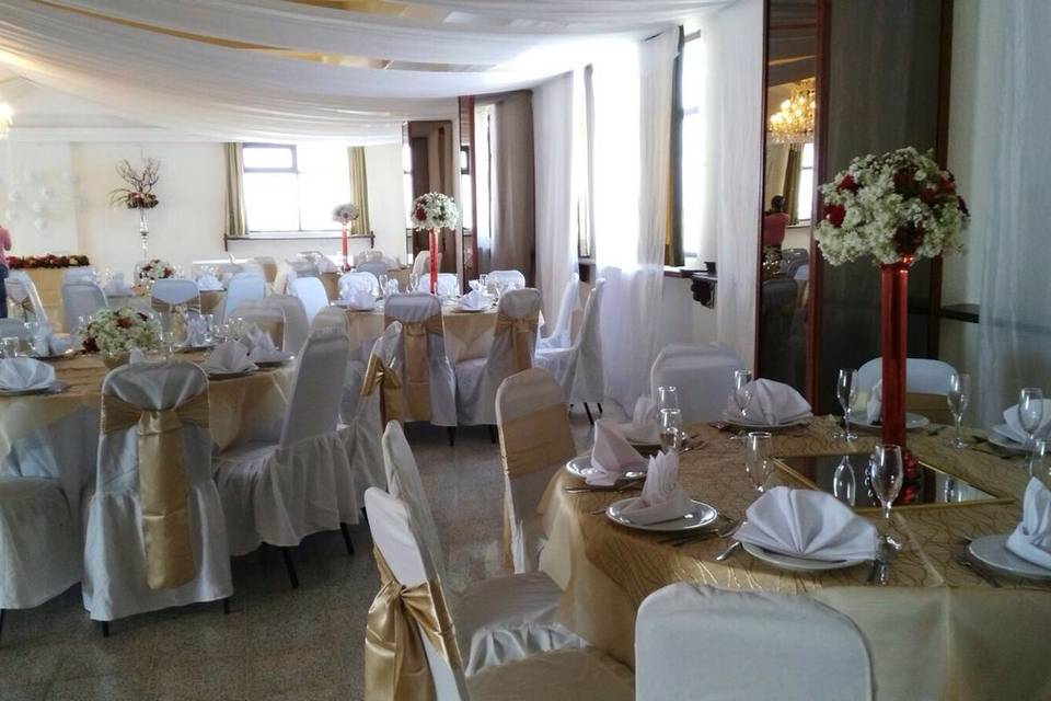 Boda con decoración básica