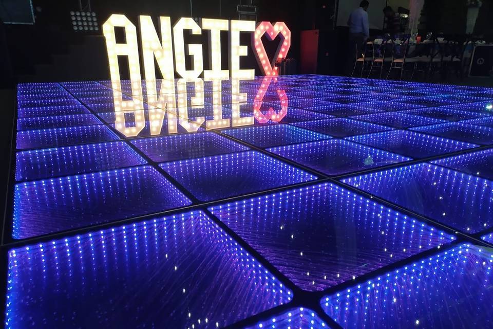 Dance floor de led