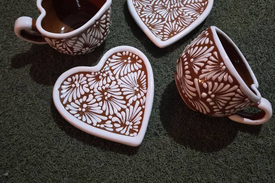 Taza corazon