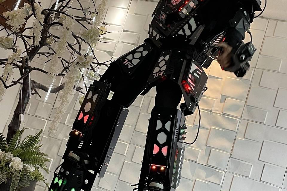 Robot de led para animar