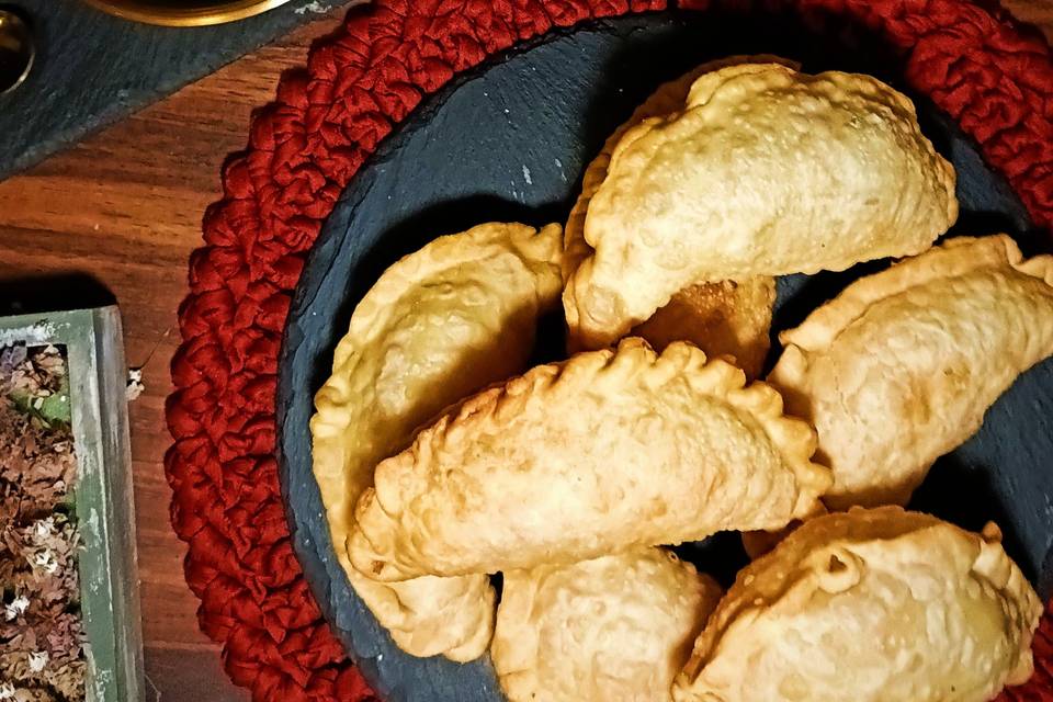 Empanadas y chimichurri
