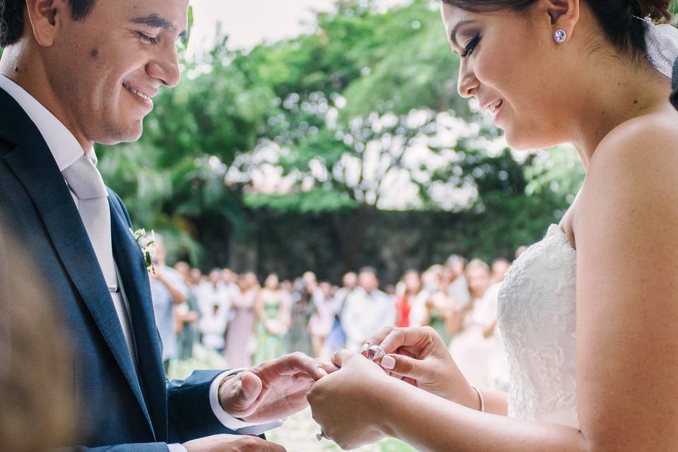 Entrega de anillos