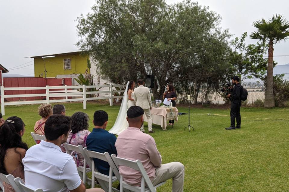 Organización de ceremonias nupciales