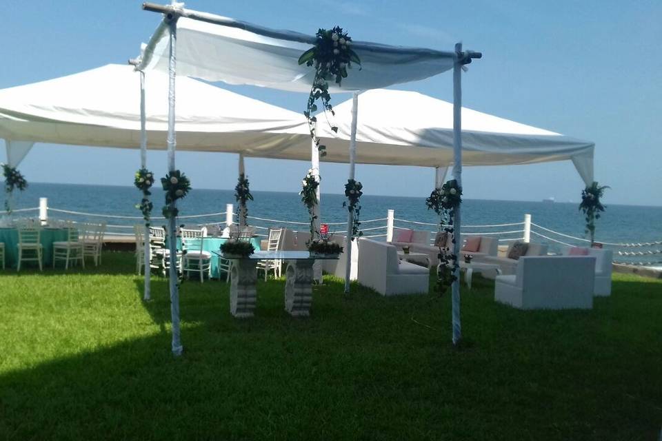 Evento en jardin