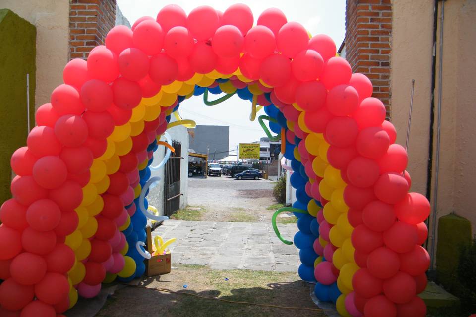 Adornos con globos