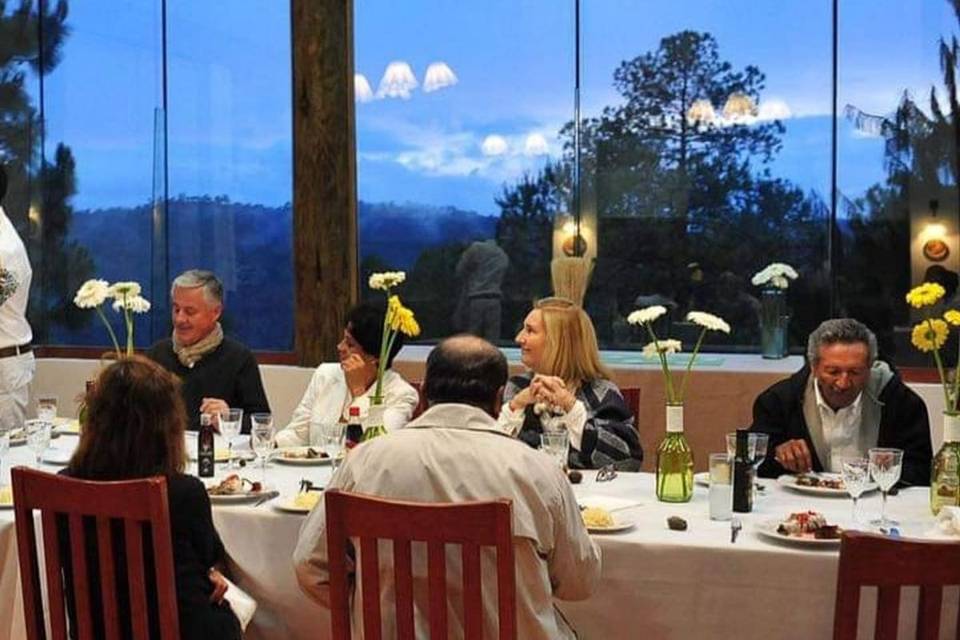 Evento en restaurante