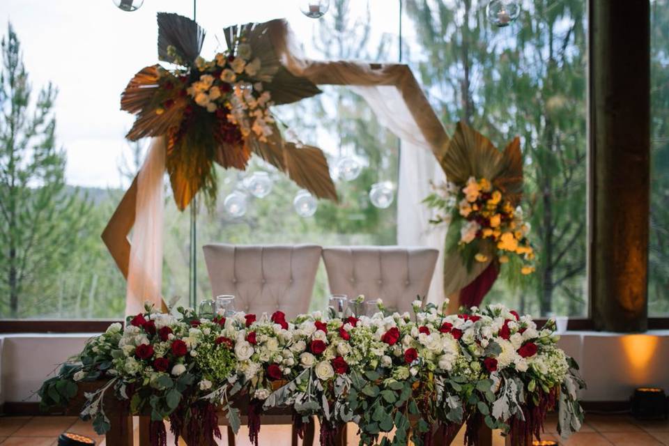 Mesa de los novios