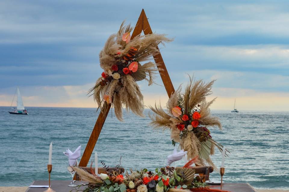 Boda en playa