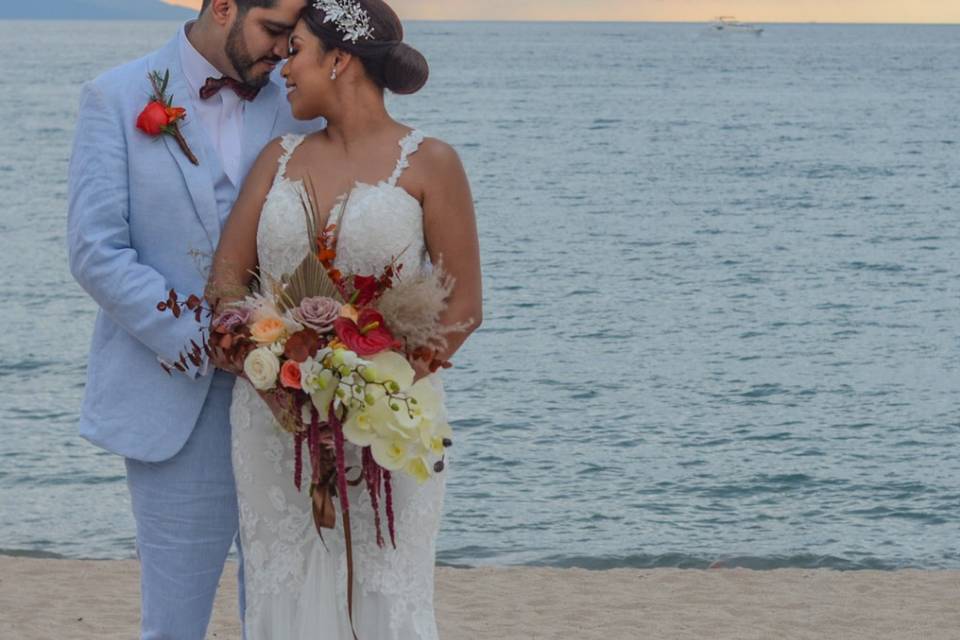 Boda en playa