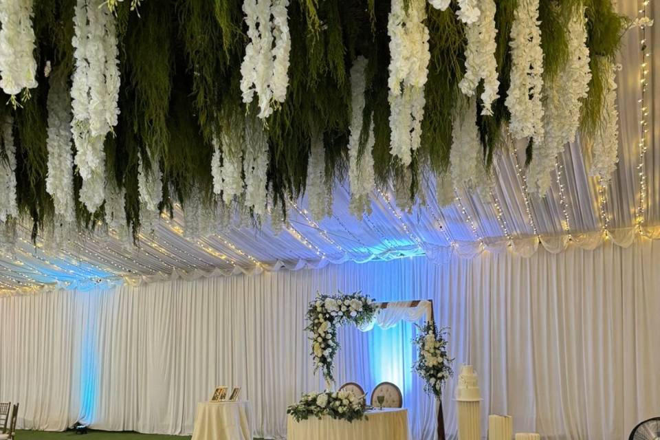 Mesa principal, pista de baile