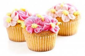 Cupcakes primavera