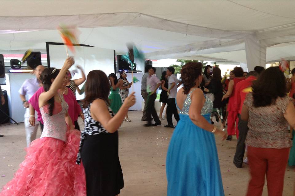 Baile en la pista