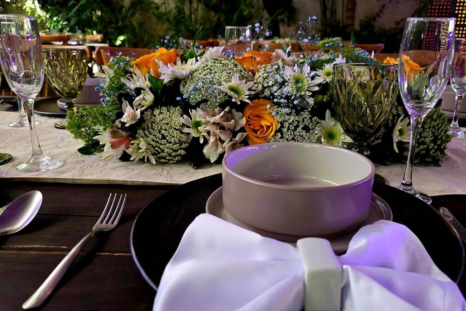 Opciones de florería