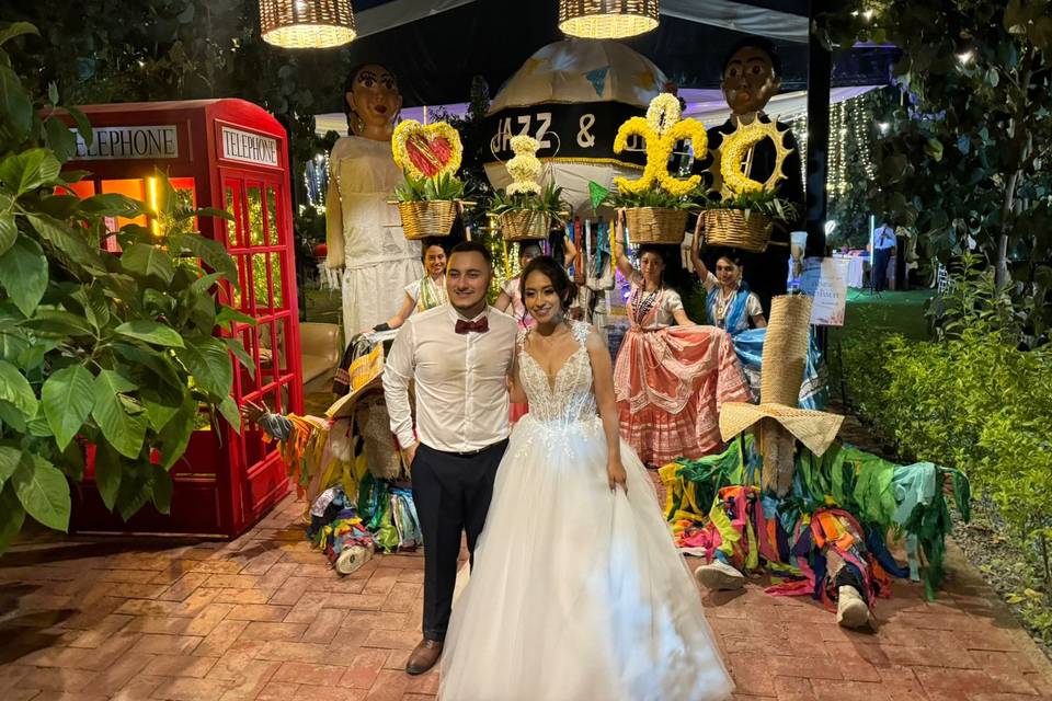 Recepción de invitados