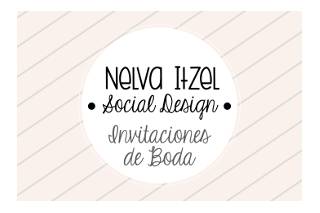 Nelva itzel social design logo