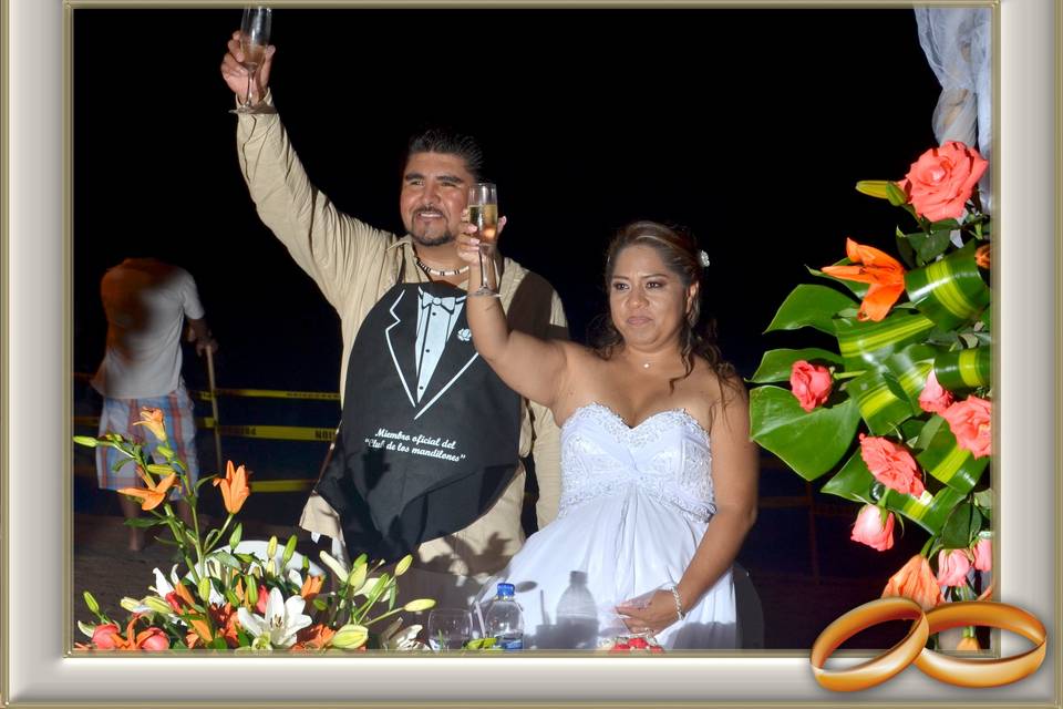 Boda playa