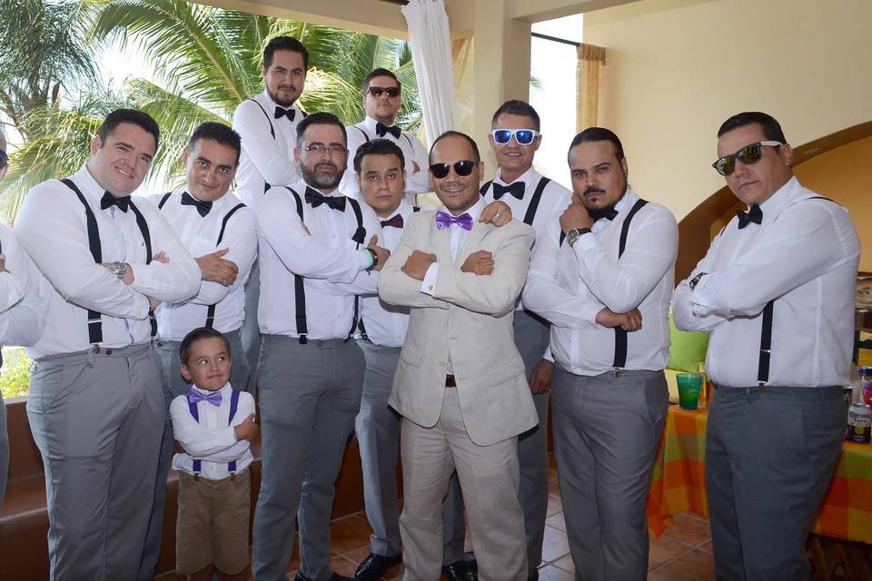 Amigos del novio