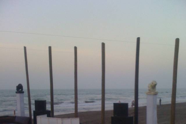 Montaje en playa