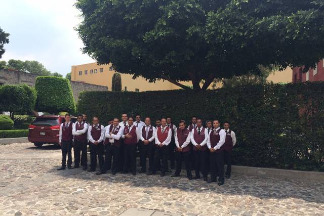 Boda en recinto