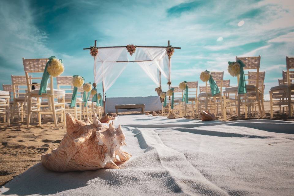 Boda en playa