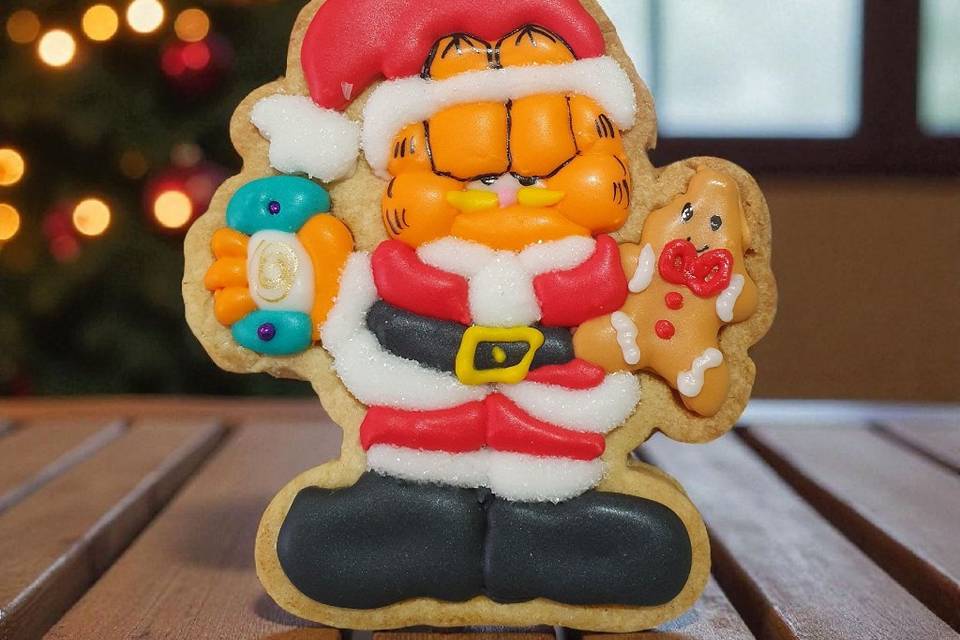 Garfield navideño