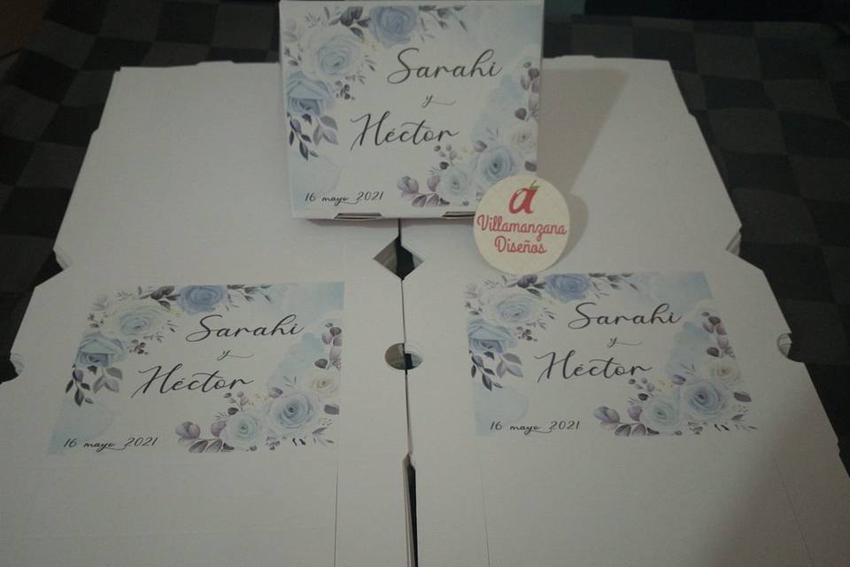 Cajas para pastel