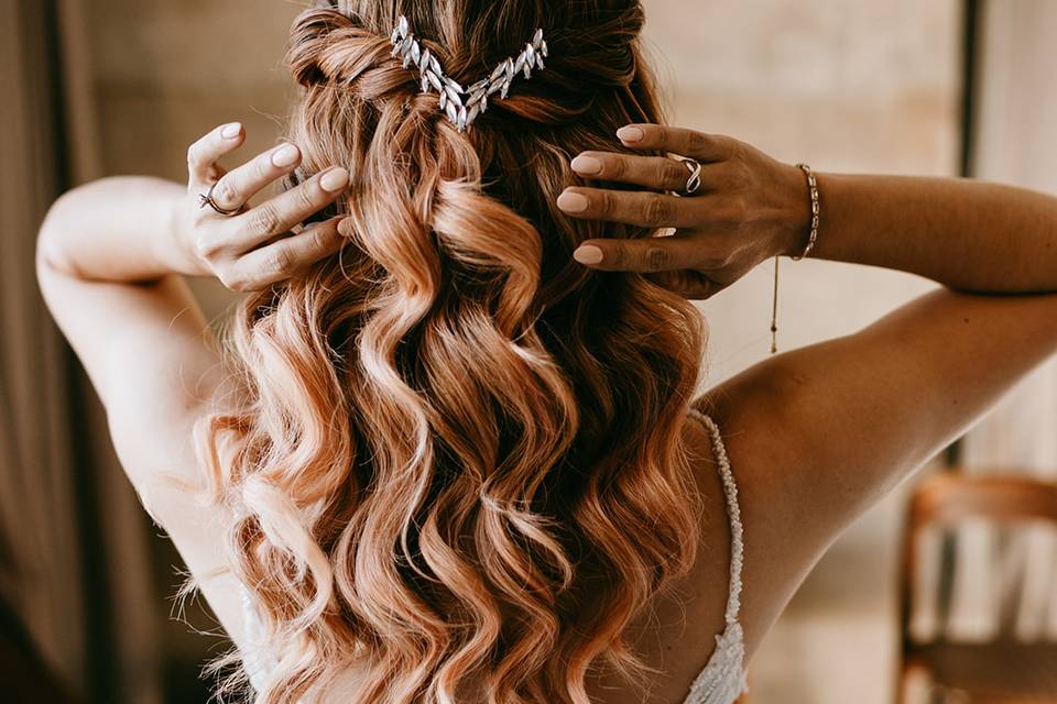 Bridal hairstyle