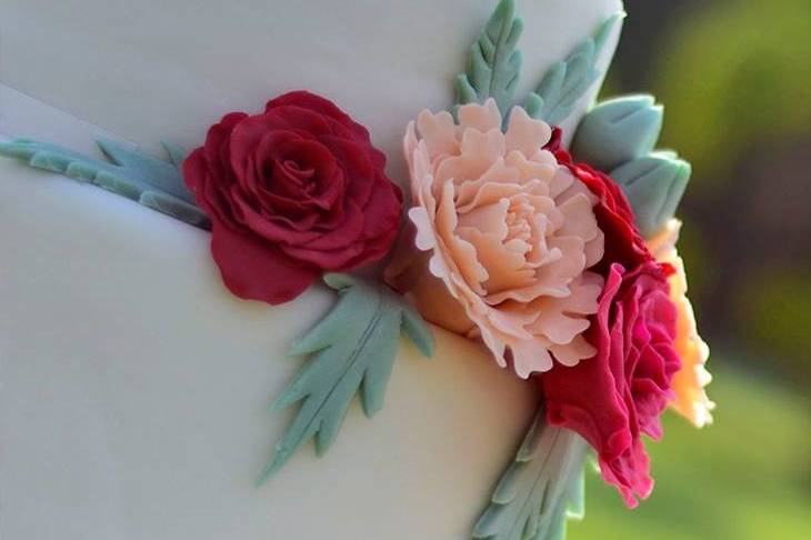 Flores en fondant