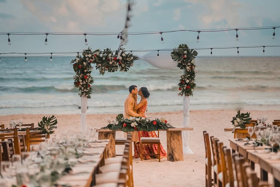 Boda Indu en la Riviera Maya