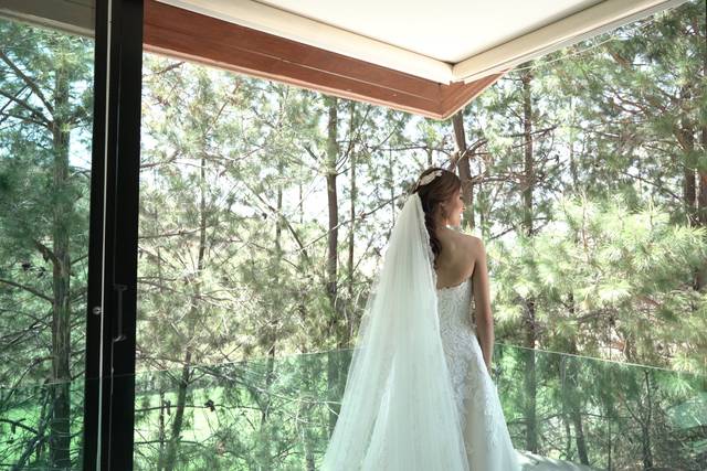 Cuadros del video de bodas