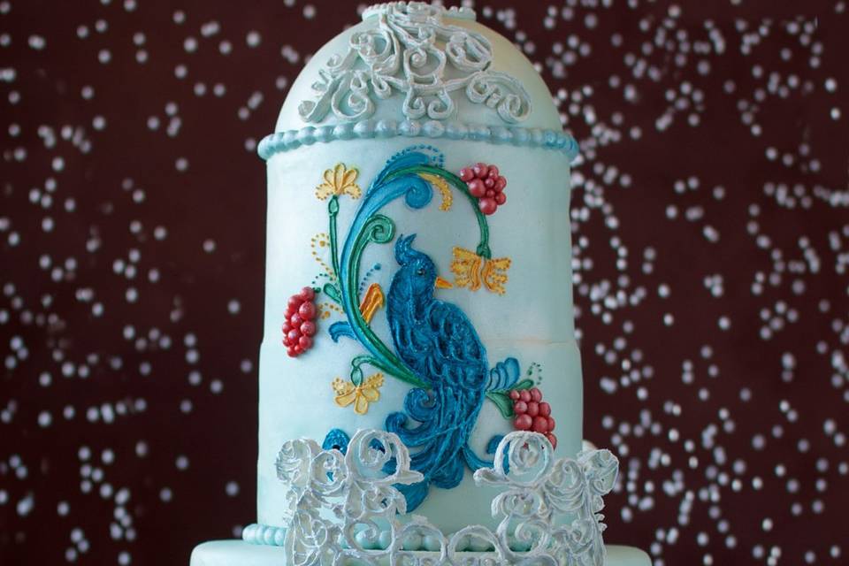 Holiday Rosemaling Wedding