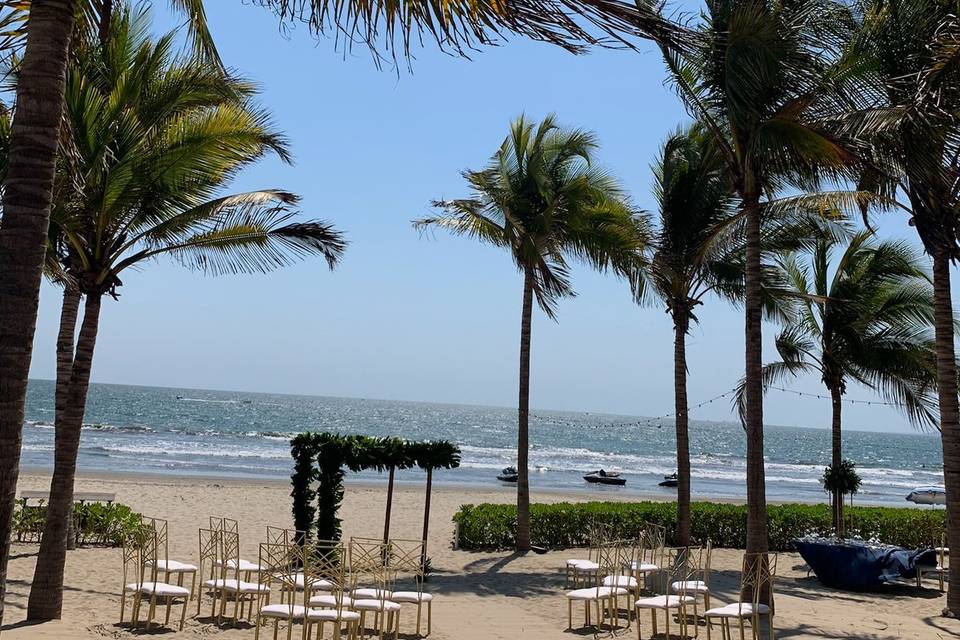 Ceremonia en Playa