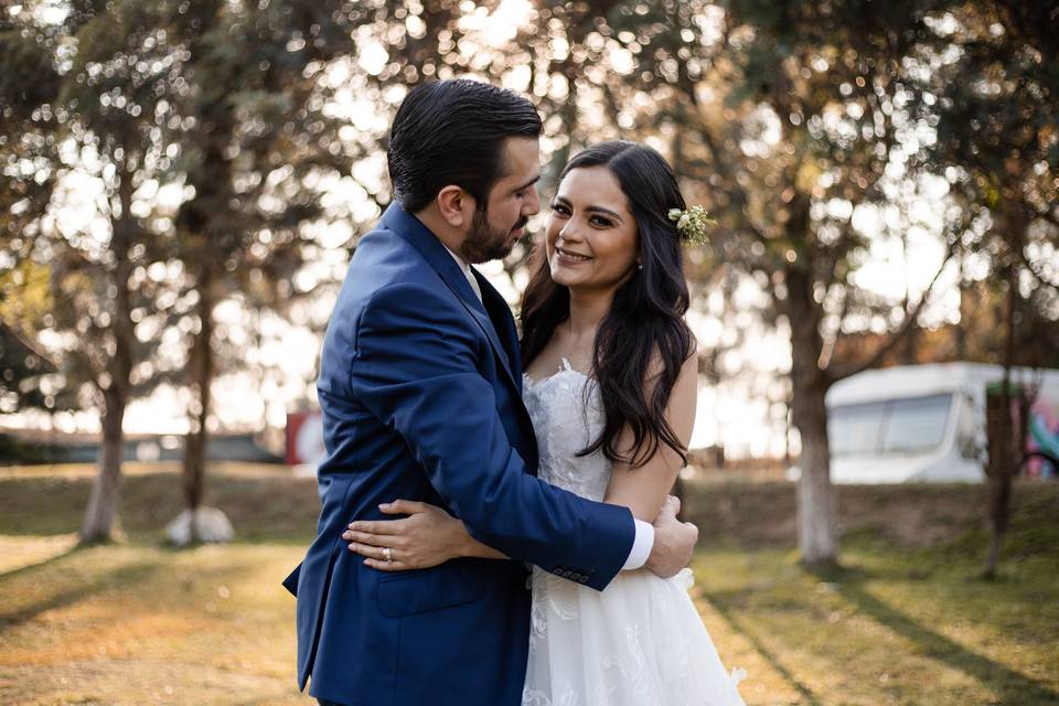 Forest couple