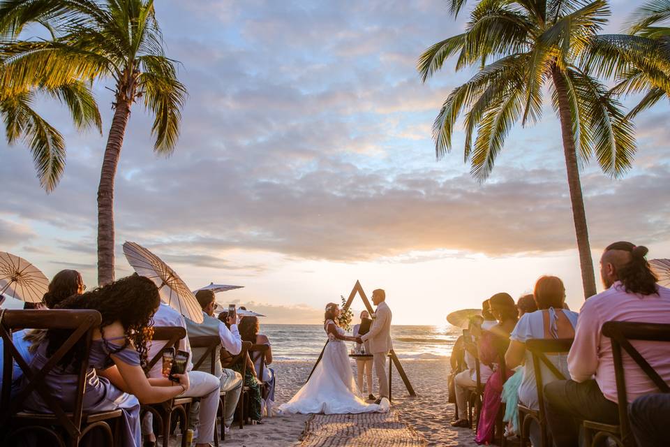 Ceremonia en Playa