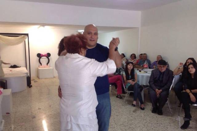 Disfrutando el evento