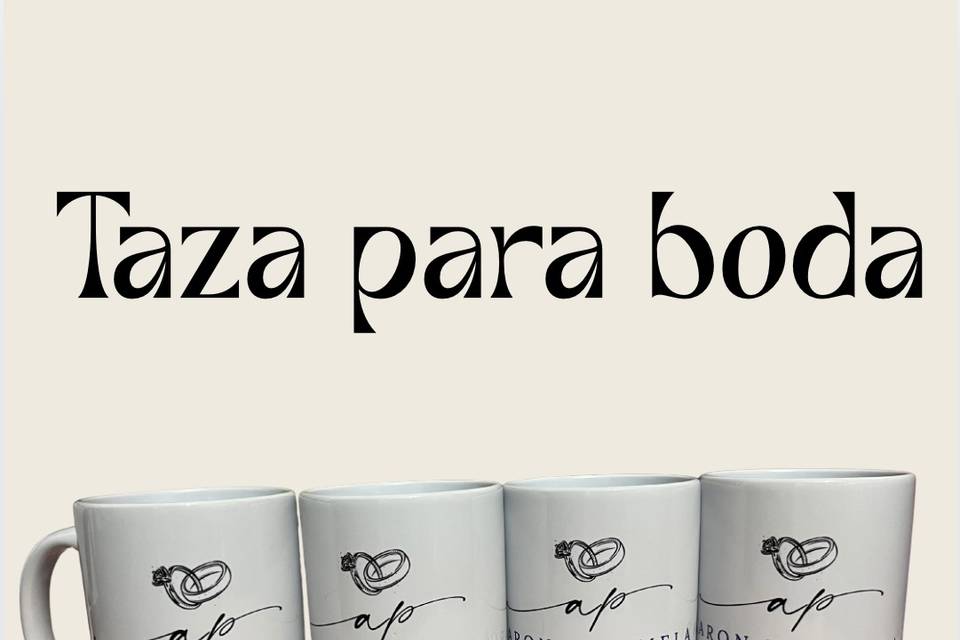 Taza boda