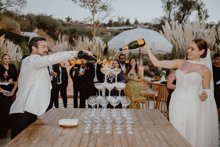 Brindis en Jardin