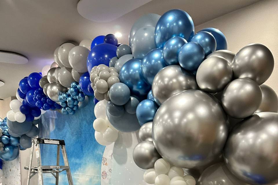 Decoración con globos