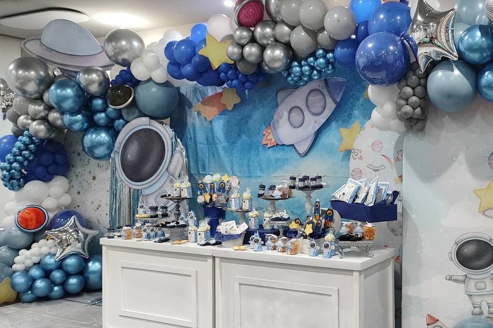 Decoración con globos