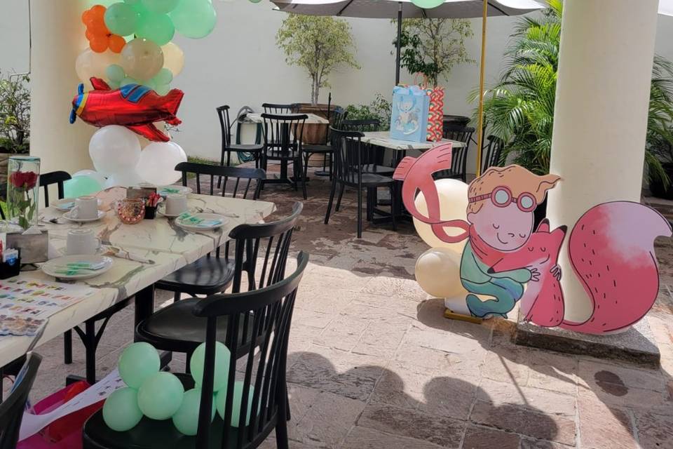 Back de globos