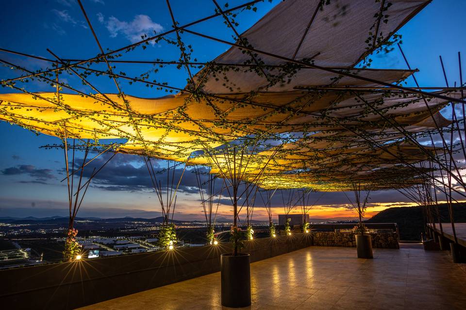 Terraza para coctèl