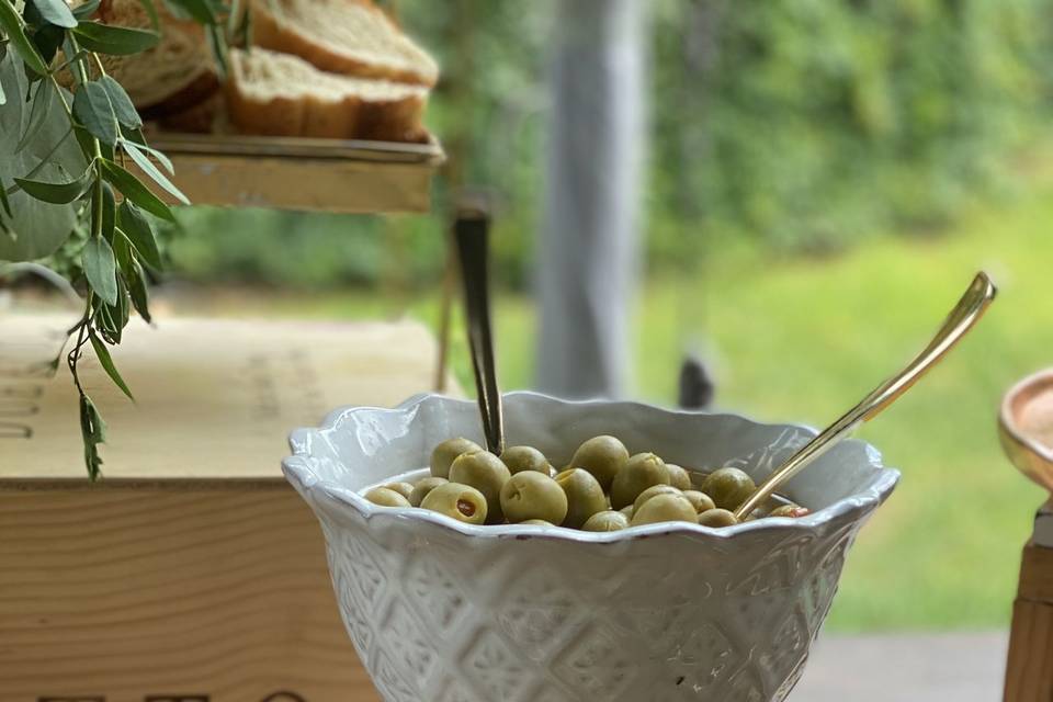 Bowl de aceitunas