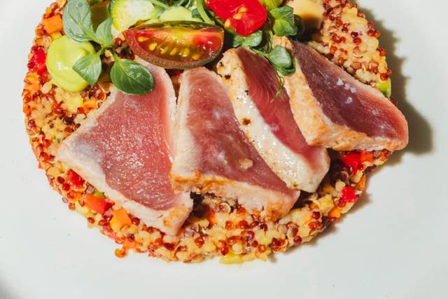 Menú de tres tiempos