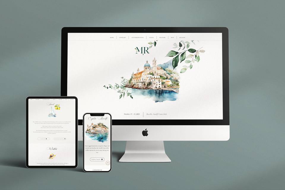 Web de boda con RSVP