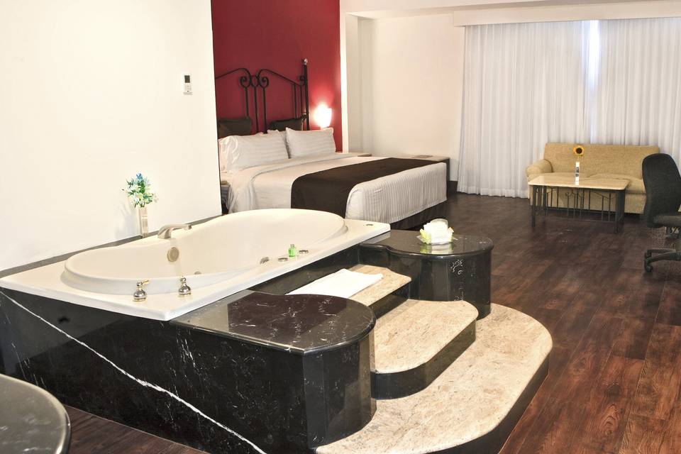 Master suite con jacuzzi