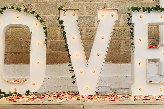Decoración para su boda