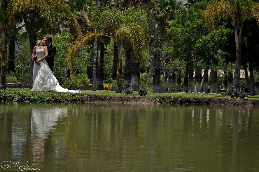 Sesión junto al lago