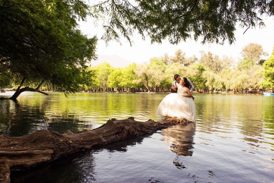 Trash the dress