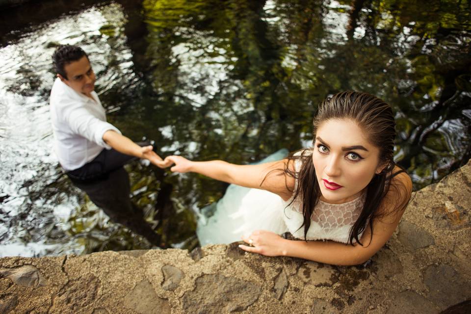 Trash the dress